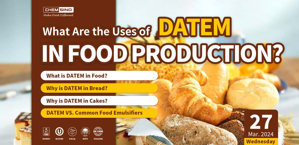 What Are the Uses of DATEM (E472e) in Food Production
